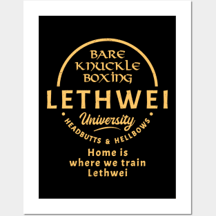 Lethwei Bare Knuckle University Posters and Art